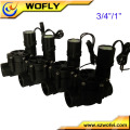 Normally closed 24V plastic submersible solenoid valve